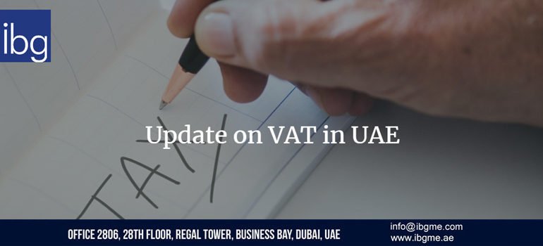 Update on VAT in UAE