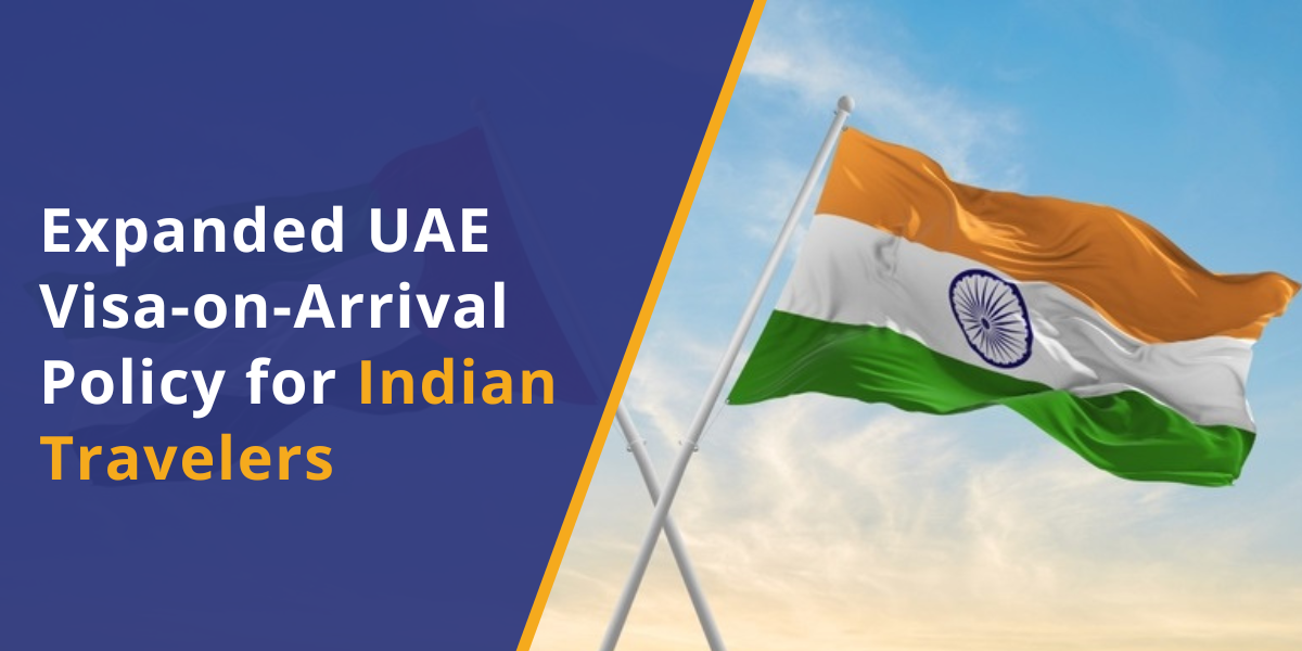 Expanded UAE Visa-on-Arrival Policy for Indian Travelers