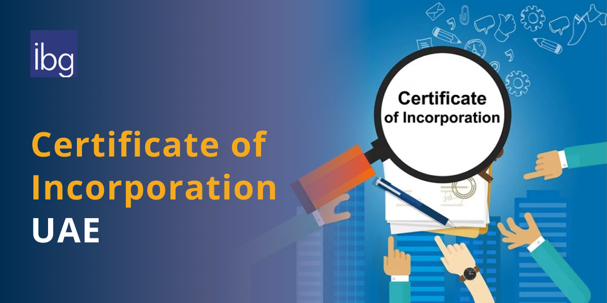 certificate of incorporation uae